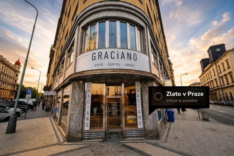 Provozovna Zlato v Praze v Galerii Graciano