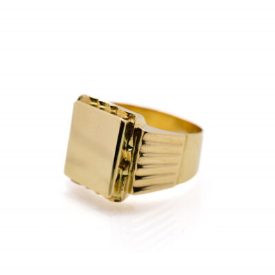 Pánský zlatý prsten, vel. 65